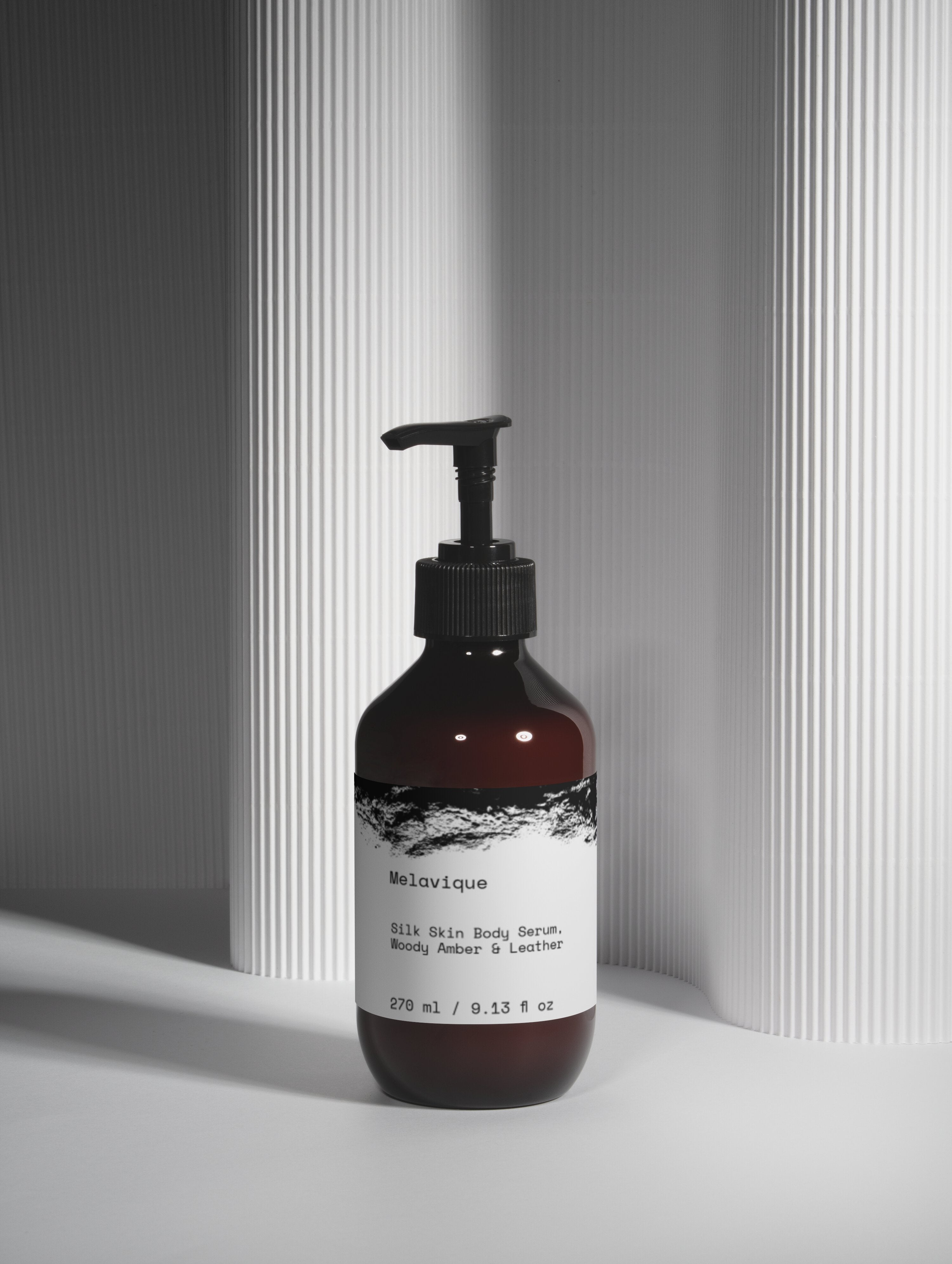 Silk Skin Body Serum, Woody Amber & Leather