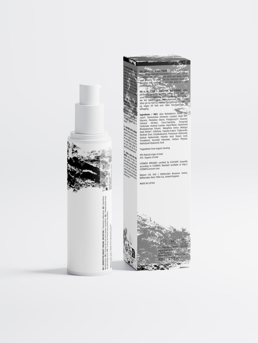 Sensitive Skin Overnight Cream, Fragrance-Free